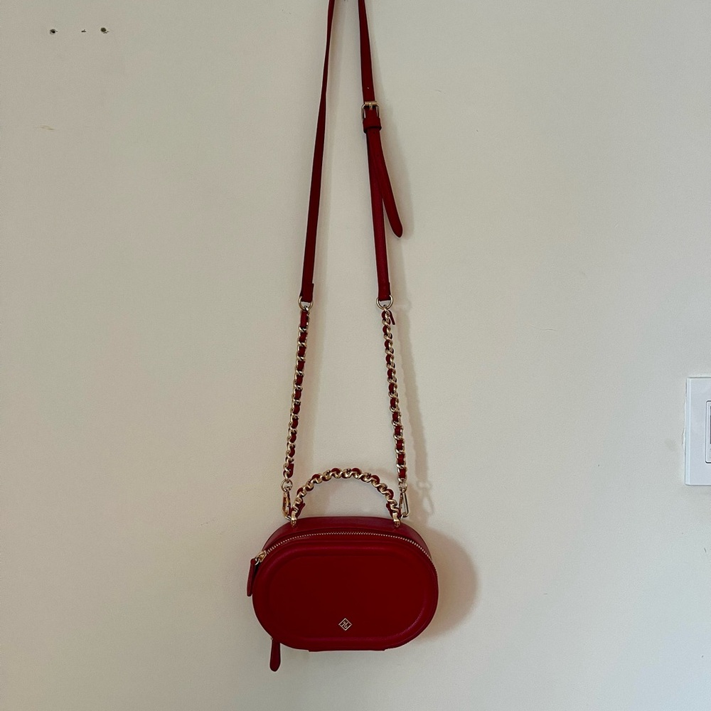 Aldo Chic Red Crossbody Bag